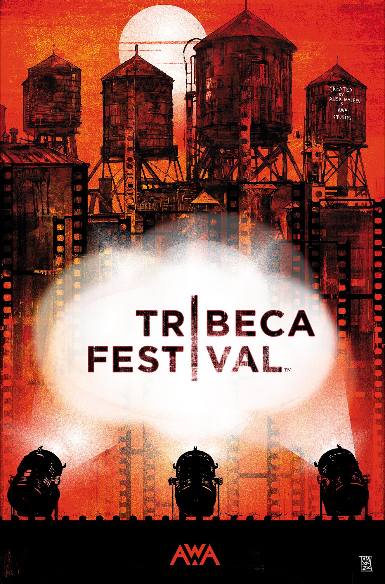 AWA Studios and Tribeca Unveil Awards Poster for This Year's Tribeca Festival AWA Studios