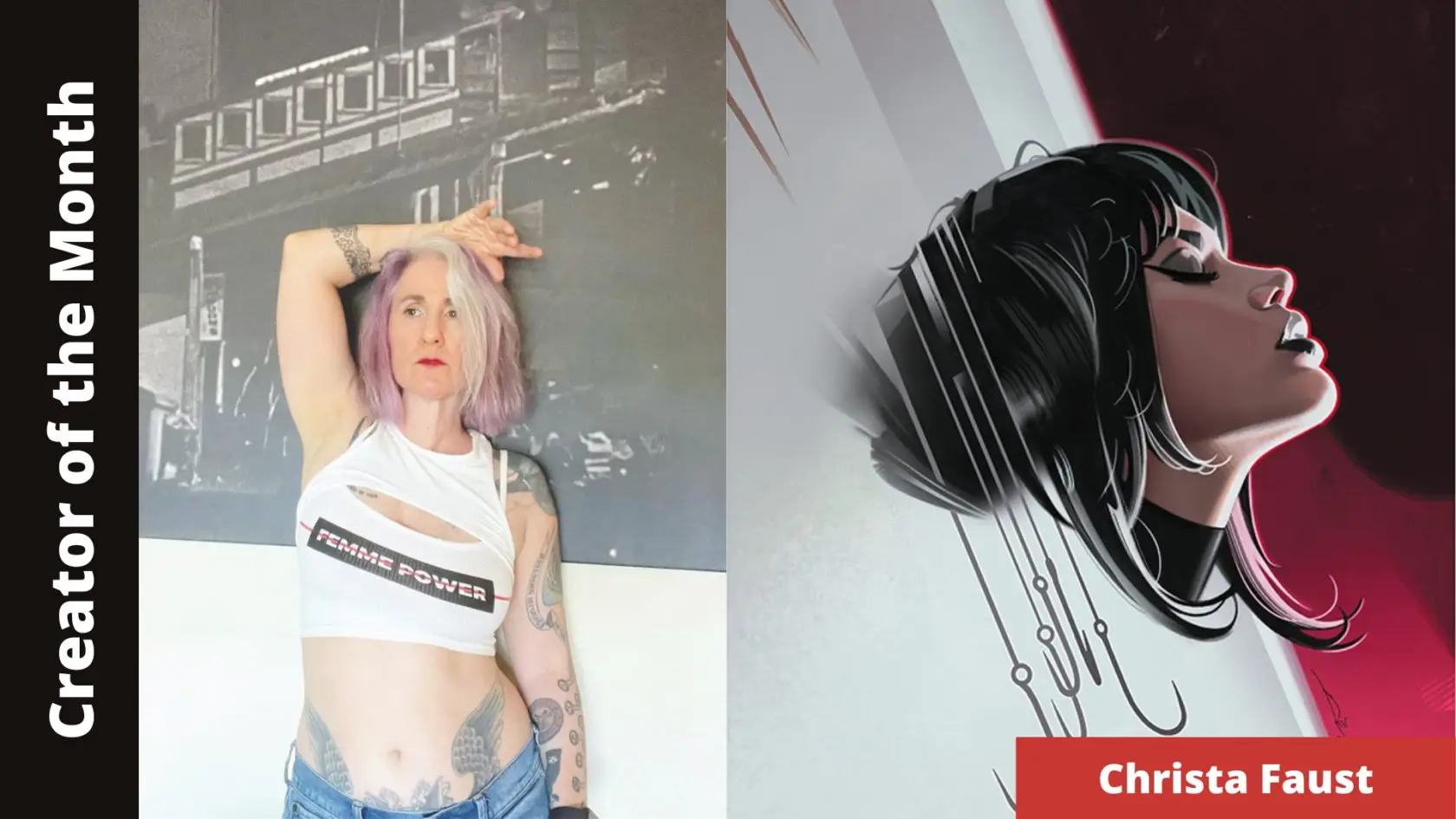 Christa Faust Creator of the Month