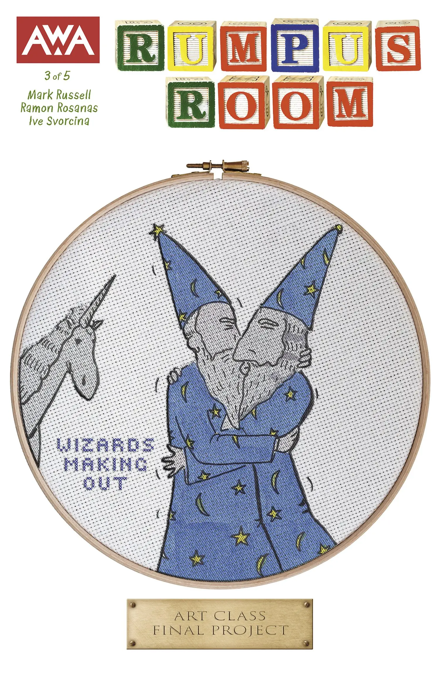 Issue #3 Cover C — Mark Russell