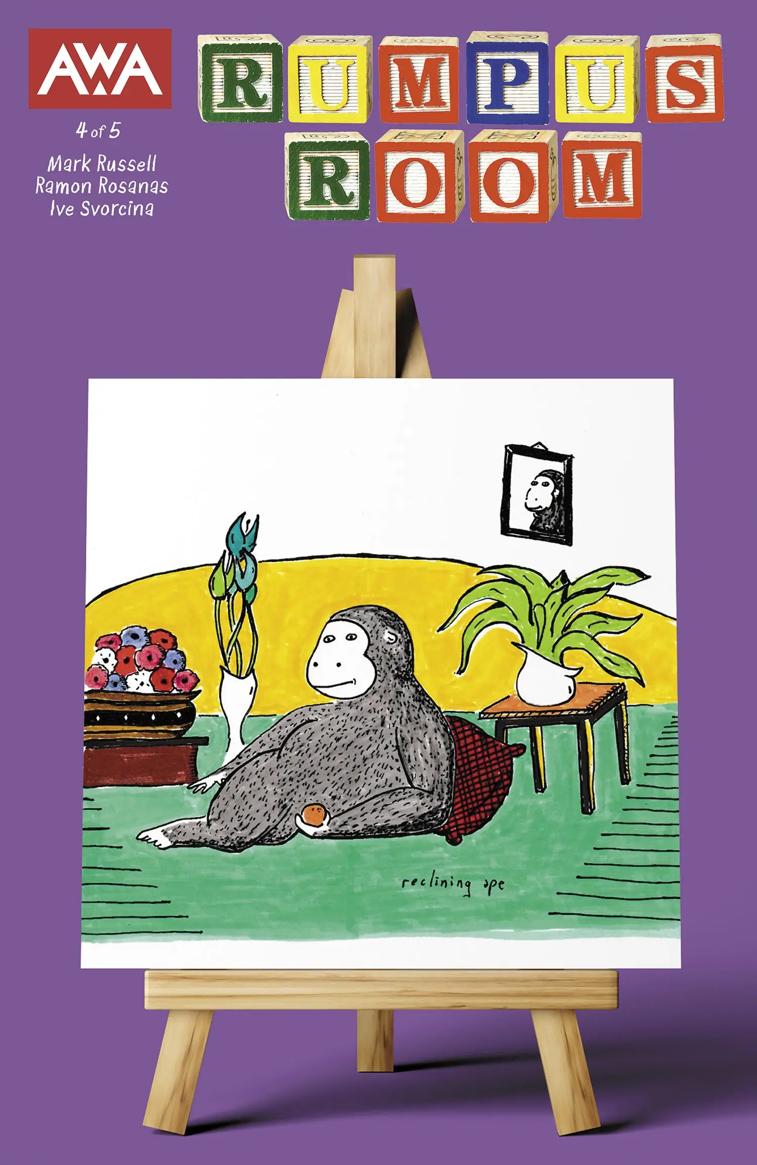 Issue #4 Cover C — Mark Russell