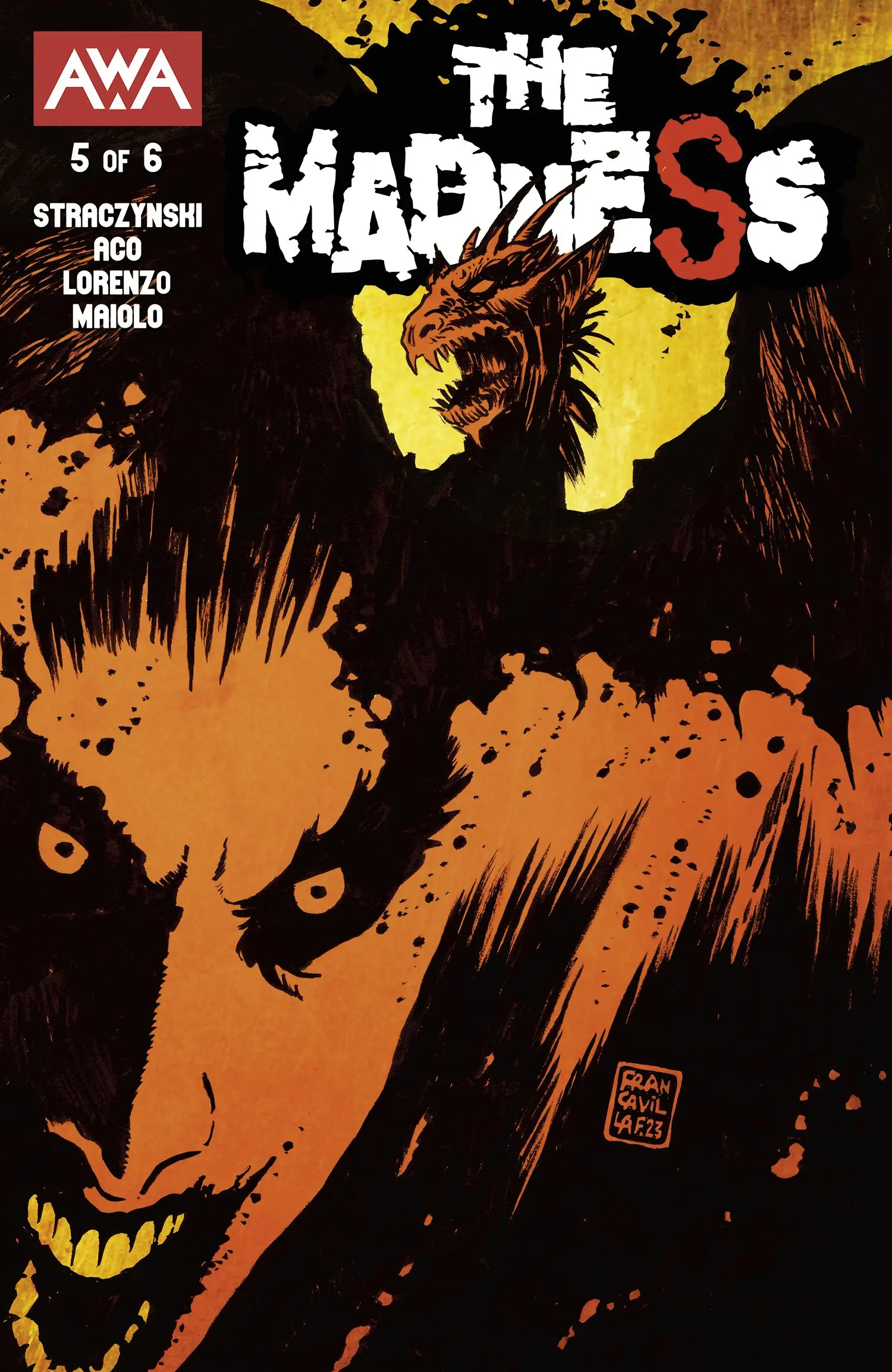 Issue #5 Cover B by Francesco Francavilla